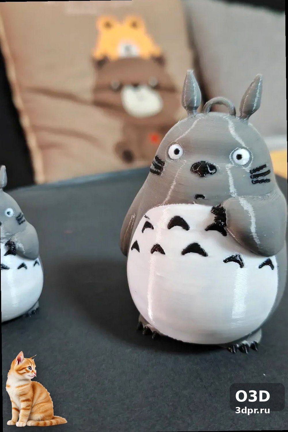 3D-печать фигурки-сувенира в виде лесного духа — изделие, напечатанное на 3D-принтере