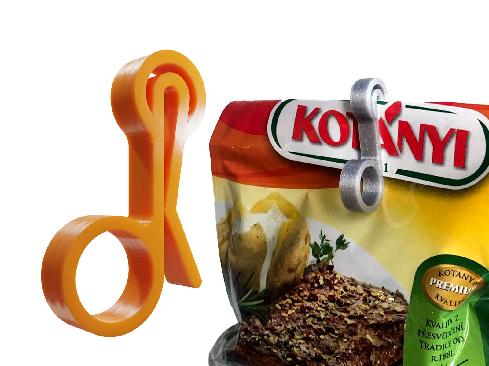 Зажим для пакетов с травами и специями